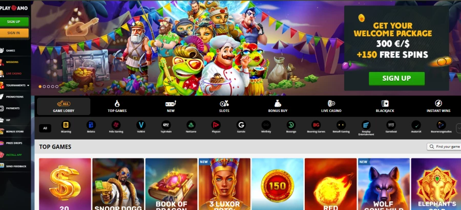 Playamo Free Spins